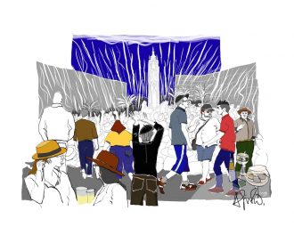 Dibujandro. Mascletá de Alicante